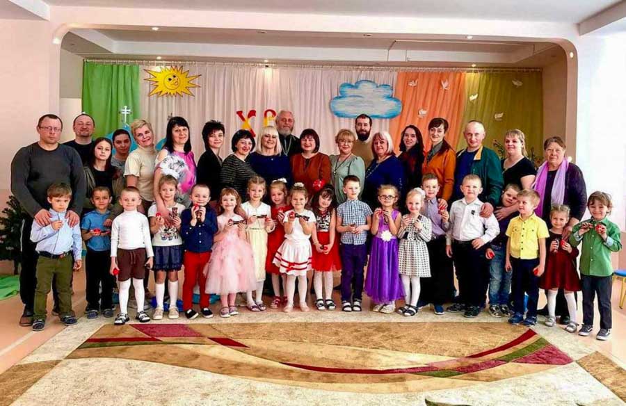 Пасхальные представления в детских садах Рогачёвского благочиния