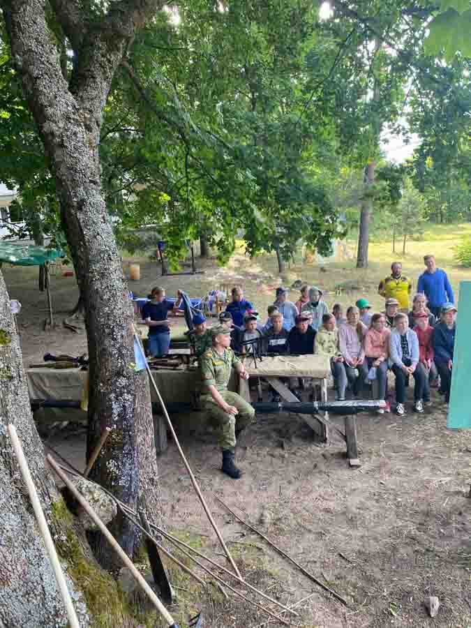 Открылся епархиальный детский туристический лагерь