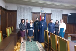 Рабочая встреча представителей Гомельской епархии и Гомельского государственного медицинского университета